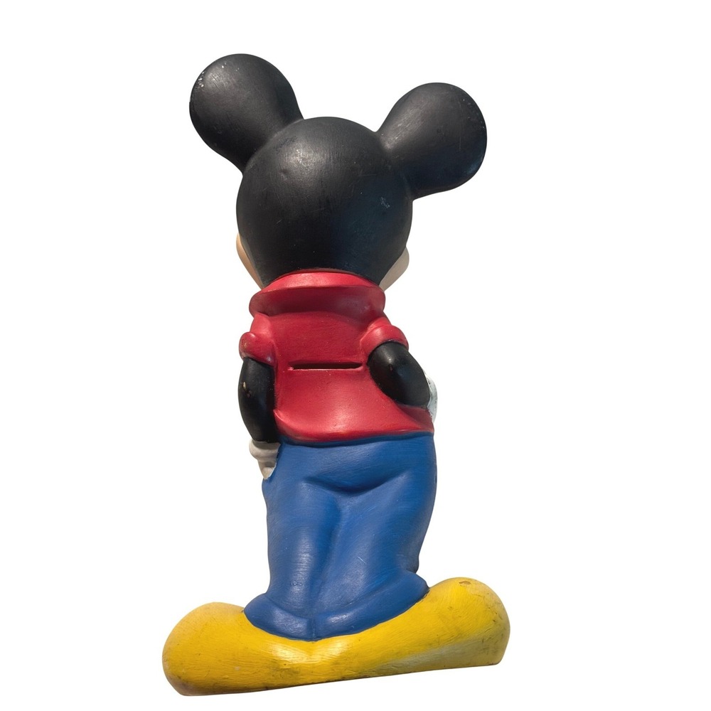 Vintage‎ Mickey Mouse Coin Bank Disney ILCO TOY Collectible Figurine - Picture 3 of 6